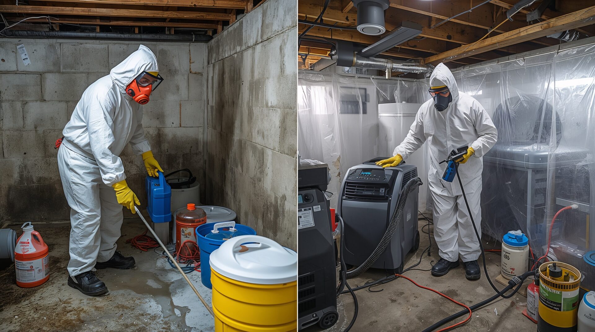 DIY vs professional mold removal comparison guide for duct and HVAC cleaning